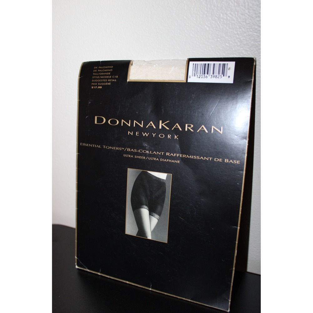 Donna Karan New York Essential Toners Ultra Sheer Pantyhose DK Palomino Tall C10